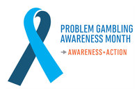 Problem Gambling Awareness Month logo