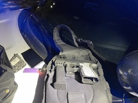  Loaded ghost gun recovered from suspect during Transit Police mission.