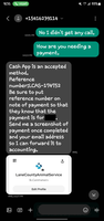 Text message from scammer (02)