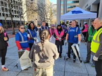 SOLVE volunteers at for Portland Business District Cleanup at The Standard photo 2