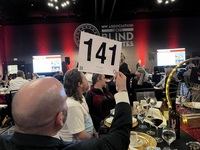 Event guests during live auction at last year's event in Tacoma.