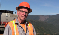 Jim Gahlsdorf, owner of Gahlsdorf Logging Inc. and new Operator of the Year for Northwest Oregon
