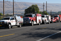 Lincoln-Polk Task Force demobilizing from the Mosier Creek Fire