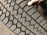 Damaged Tire