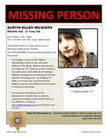 Missing Person Flyer
