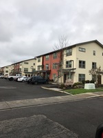 The apartment building was protected by fire sprinklers and shows no visible signs of damage from the fire that occurred early Thanksgiving Morning in Woodland, WA