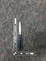 Butterfly Knife Used to Threaten Officers