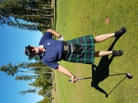 Golfer in Action!