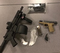 Guns and Drugs Seized