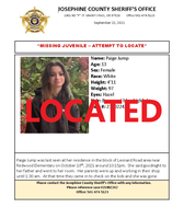 Missing Person Located