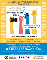 Middle School Art Show Flyer - Spanish