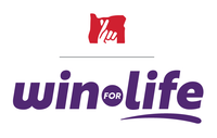 Vertical Win for Life game logo