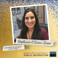 Regional Classified Employee of the Year, Stephanie O�Brien-Green