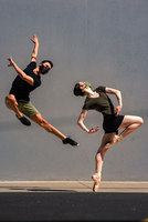Antonio Lopez and Kyra Laubacher dance at an Instaballet showcase. The Eugene troupe will hire its first executive director with help from an $18,547 Cultural Trust award. 