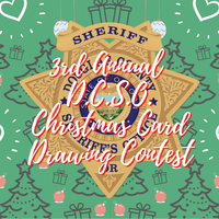 2022 DCSO Christmas Card Drawing Contest
