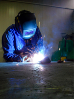 Students at Ridgefield High School can earn high school and college welding credits