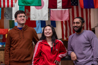 From left to right: Evan Brechbill, Olivia He, and Sahijpreet Dhaliwal 