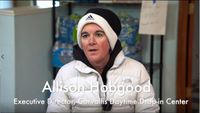Allison Hobgood, executive director of the Corvallis Daytime Drop-in Center talks about how people need to feel loved and understand that they're cared for and have a social community that they can be a part of and feel safe.