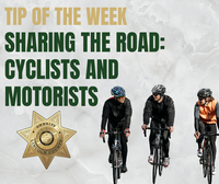 Tip of the Week - Sharing the Road - Photo