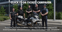 The Salem Police Department, Keizer Police Department, Marion County Sheriff's Office, and Oregon State Police collaborate on traffic safety campaign.