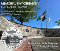 Memorial Day Ceremony - May 29, 2023