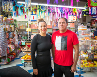 Owners of Mercado Latino on Fourth Plain Boulevard in central Vancouver.